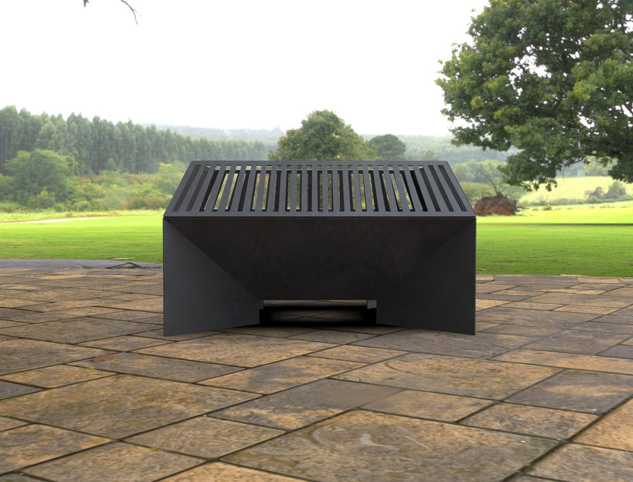 Square Slotted Fire Pit