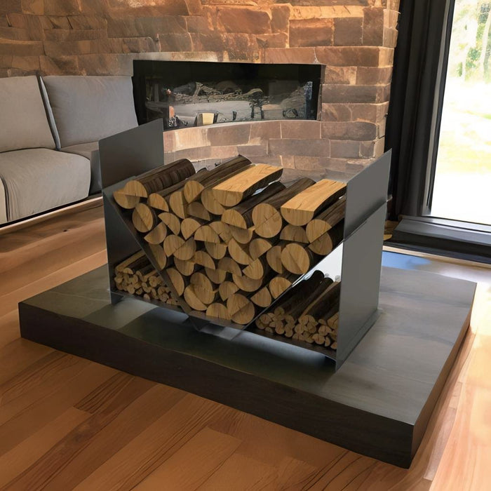 Modern Firewood Rack